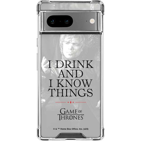 Game of Thrones: Tyrion Lannister Quote Google Pixel 8 Clear Case